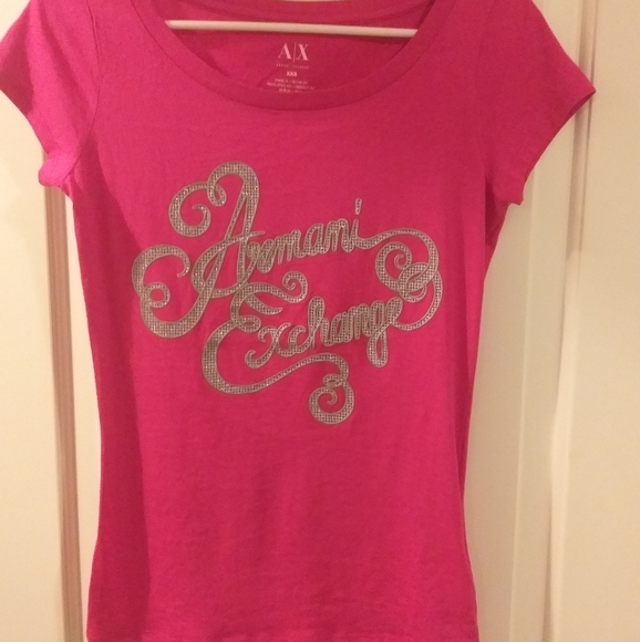 BN with Tags Armani T Shirt Hot Pink xxs with tag - Picture 1 of 5